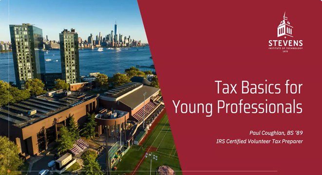 Thumbnail of Tax Basics for Young Professionals Webinar Thumbnail of Tax Basics for Young Professionals Webinar